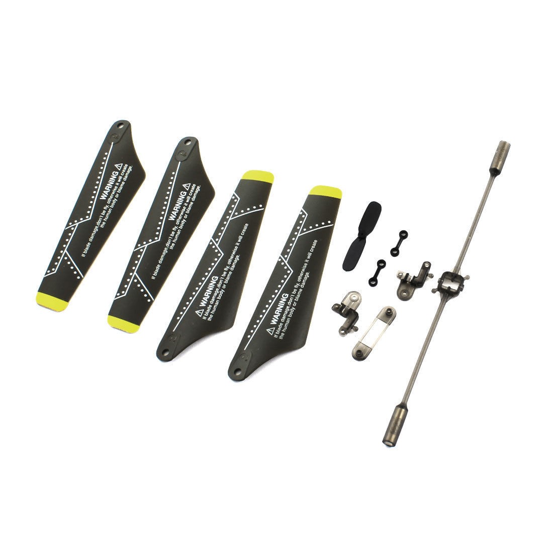 Black Plastic Full Set Replacement Part for Syma S109G RC Helicopter