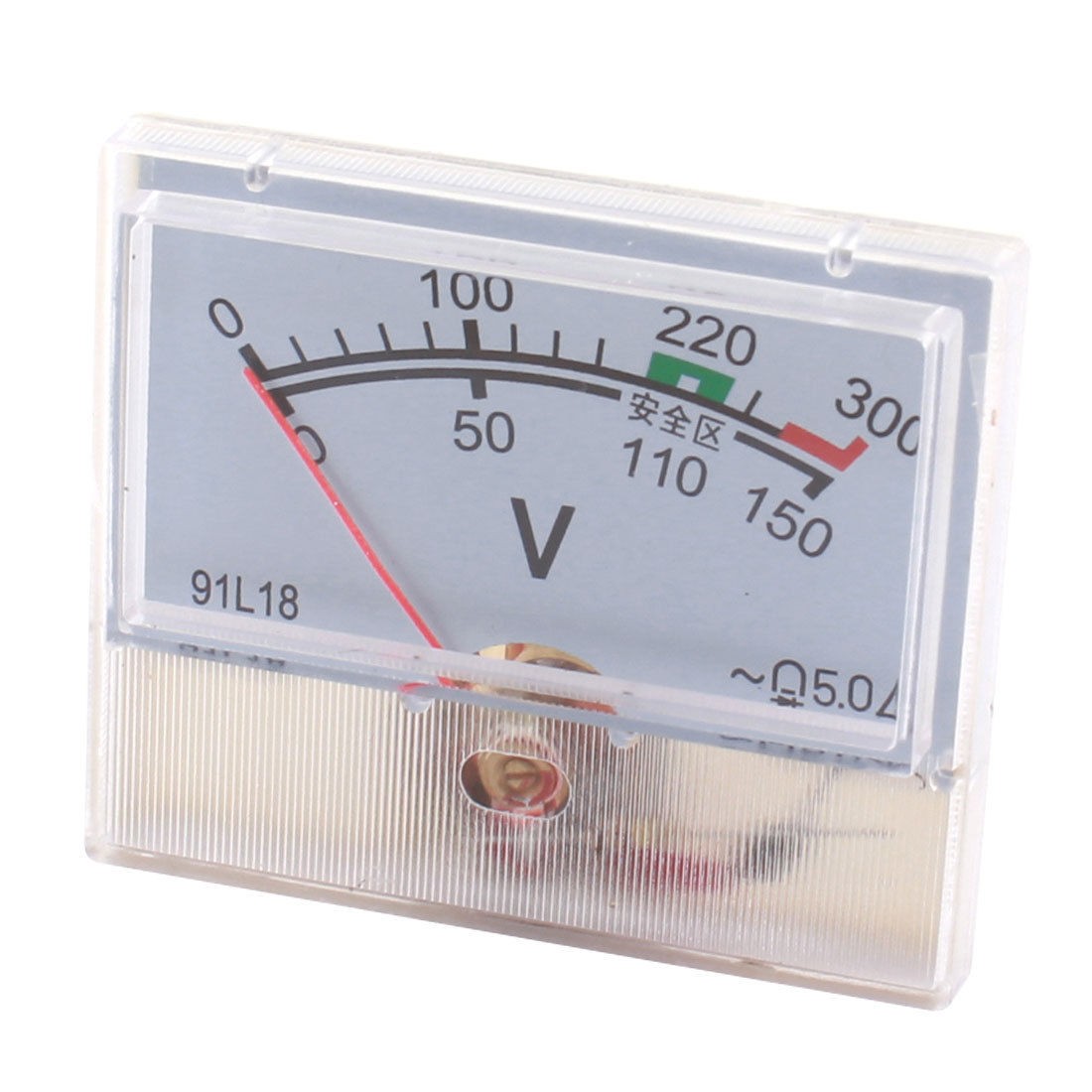 Class 5.0 Accuracy AC 0-300V Analog Voltage Rectangular Meter Voltmeter