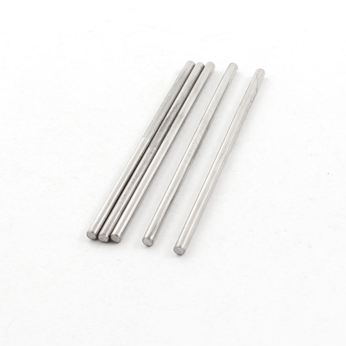 RC Car Racer Spare Part Stainless Steel Round Rod 2.5mm x 60mm 5Pcs