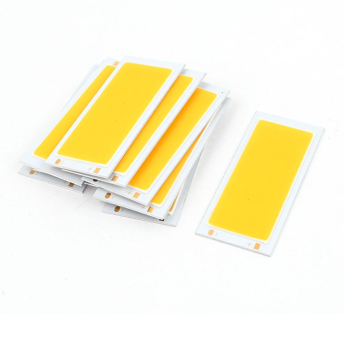 5W DC 12-14V 400mA 80-90LM/W White LED Light COB Lamp Beads Chip 10PCS