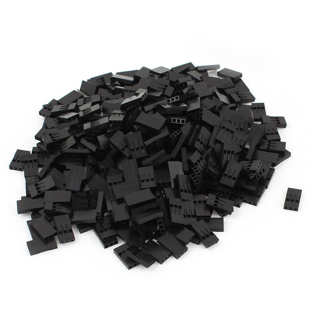 400pcs 3P 2.54mm Housing Jumper Wire Female Pin Connectors