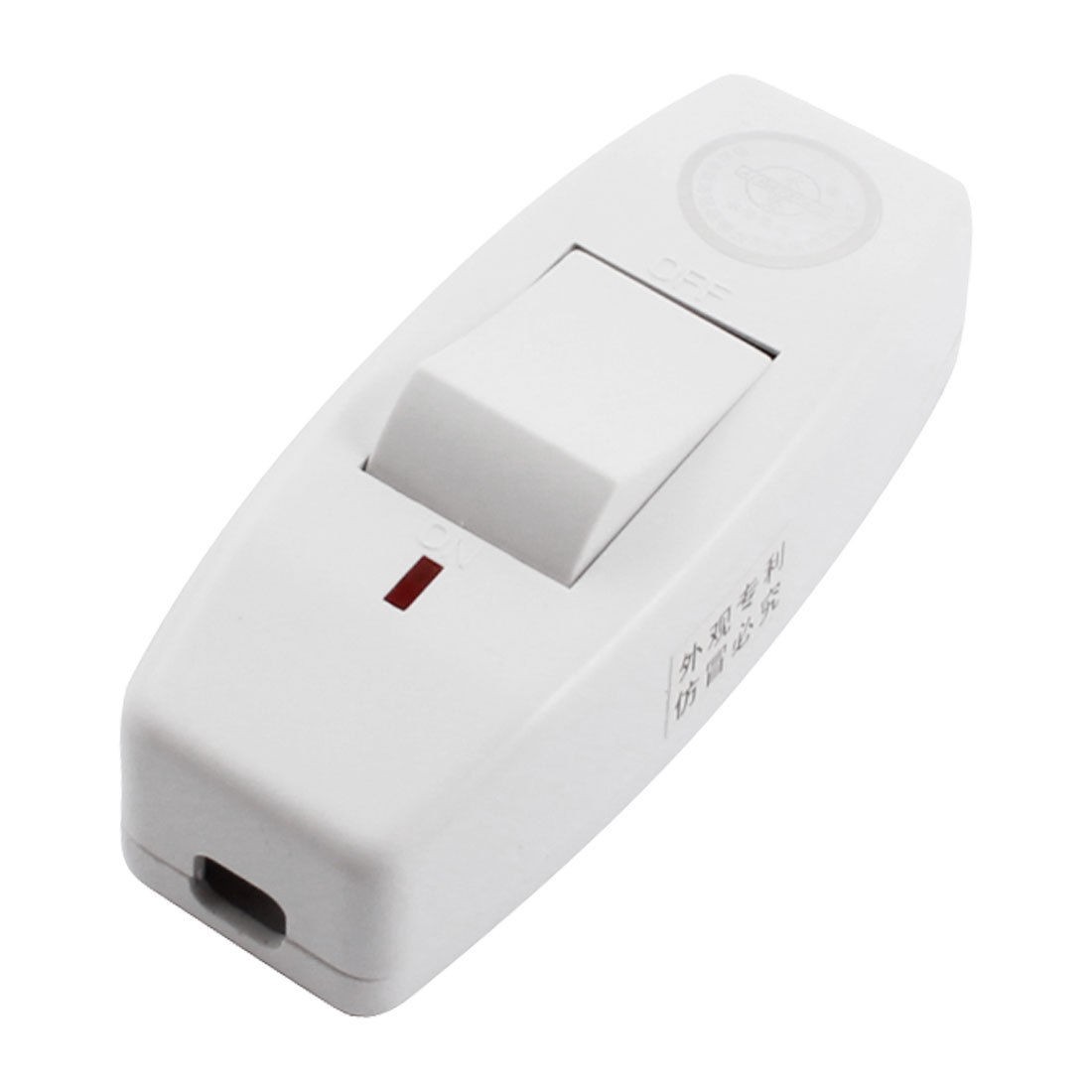 Bedroom ON/OFF Button In Line Cord Lamp Bulb Light Switch AC 250V 6A