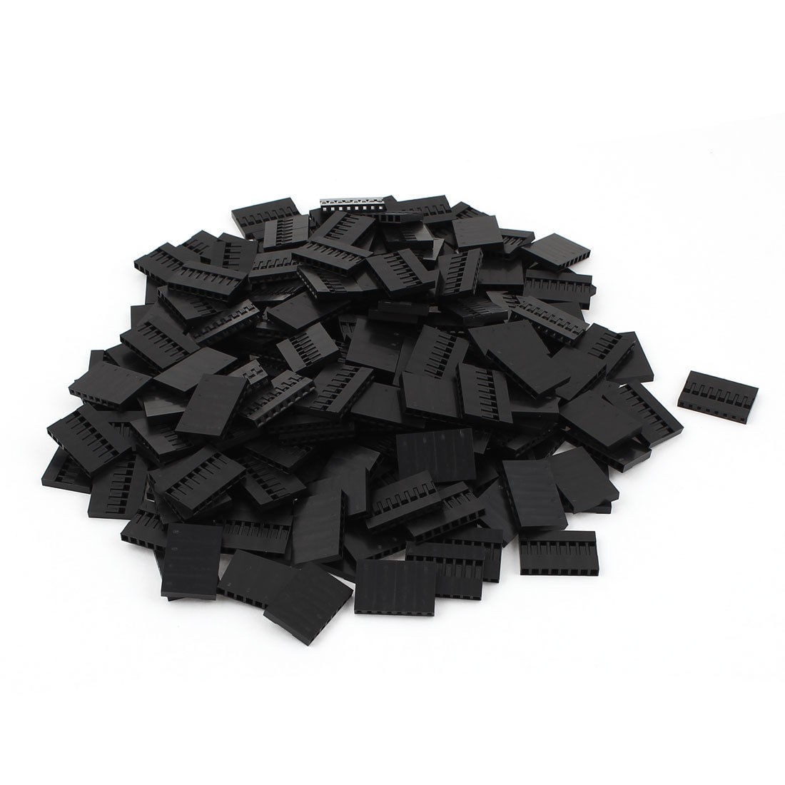 200pcs 8 Pins 2.54mm Plastic Housing Jumper Wire Female Pin Connectors