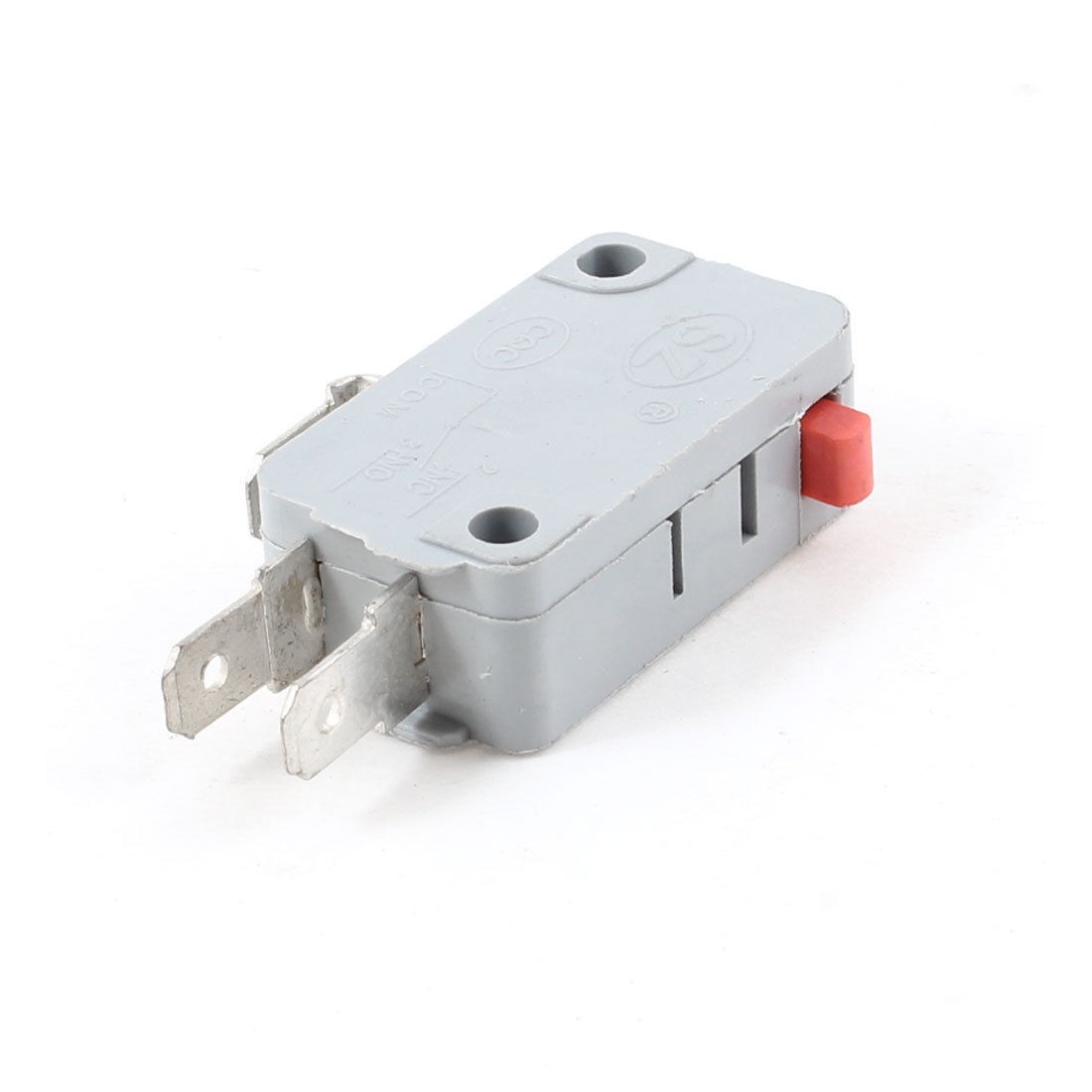 SPDT 3 Pins Push Button Micro Limit Switch 250VAC 16A for Rice Cooker