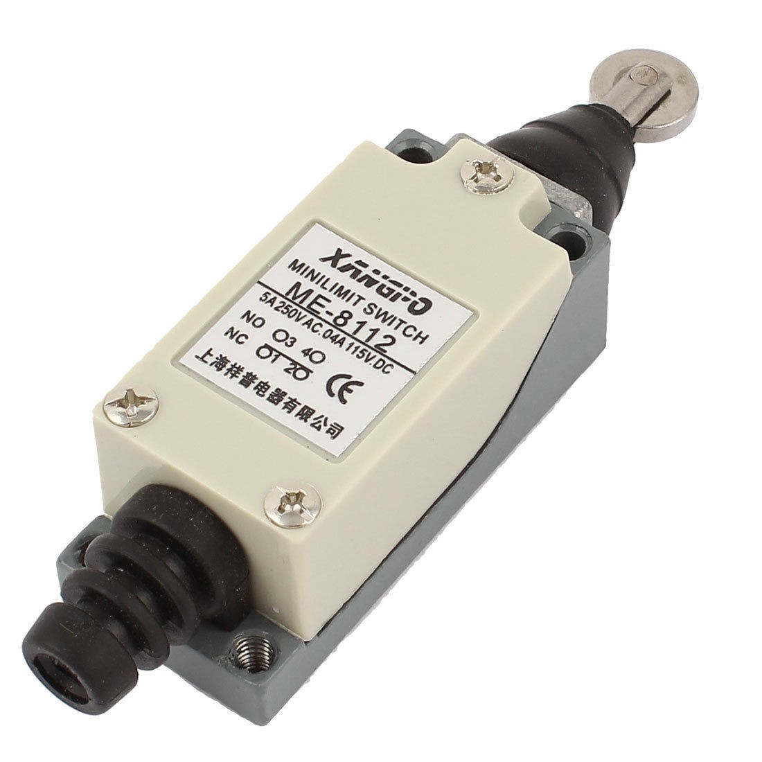 ME-8112 Momentary Action Mini Limit Switch 1NO 1NC SPDT AC 250V 5A DC 115V 0.4A