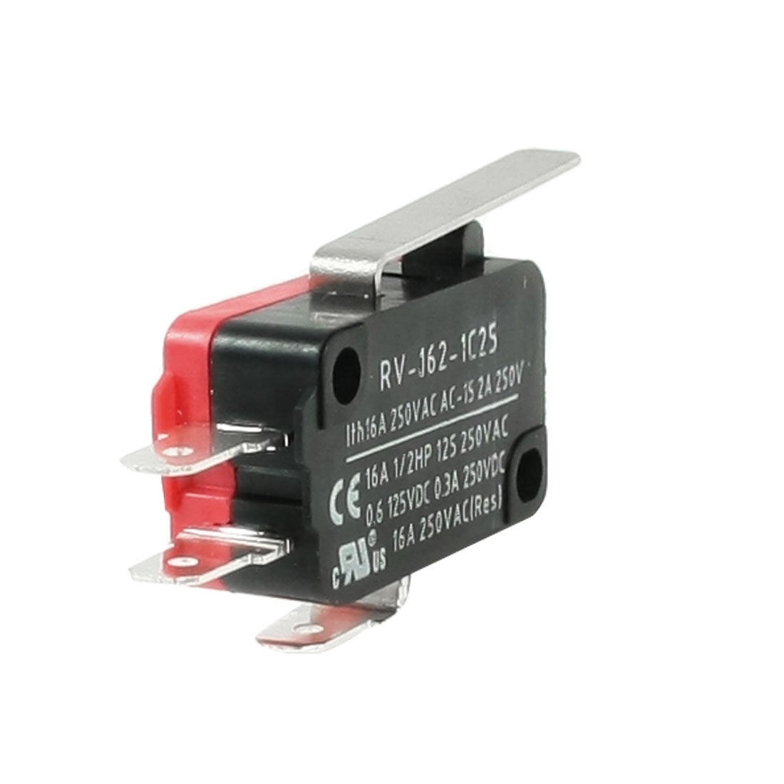 AC 250V 16A SPDT Short Straight Hinge Lever Momentary Miniature Micro Switch