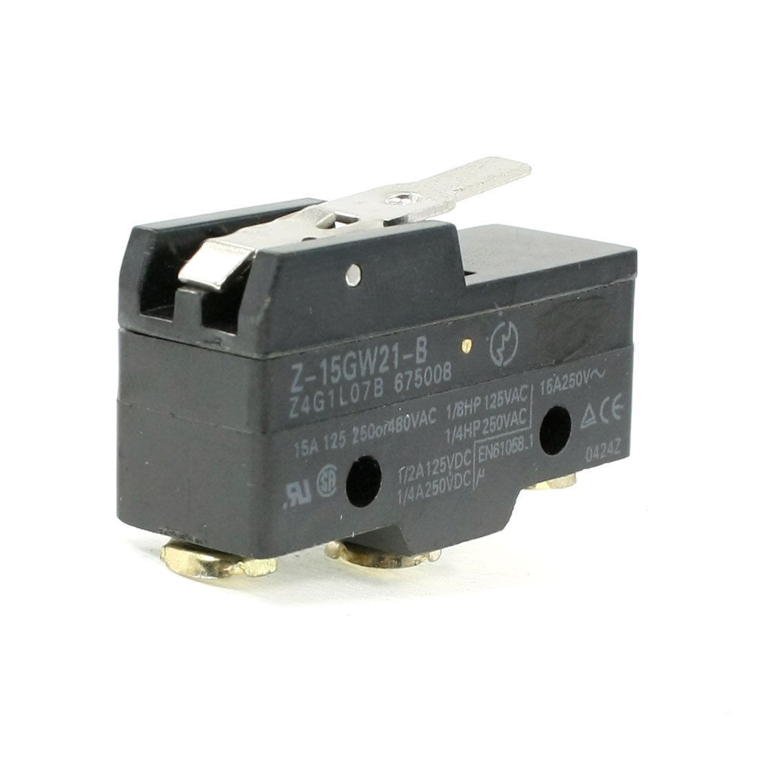 Short Hinge Lever Type Actuator Limit Switch Z-15GW21-B