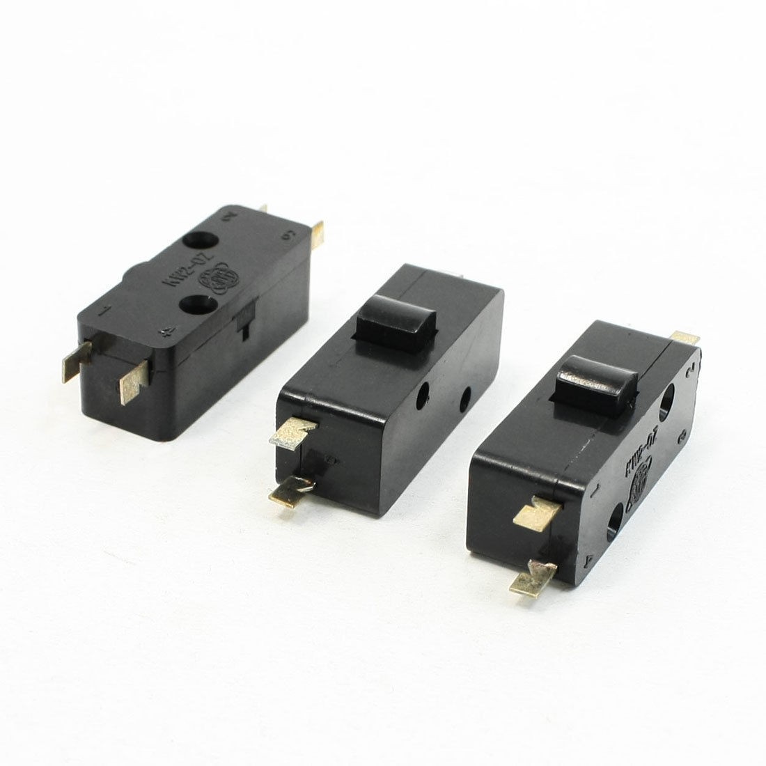 3 PCS KW2-0Z NC+NO SPDT 4 Pin Terminal Micro Swtich AC250V 6A