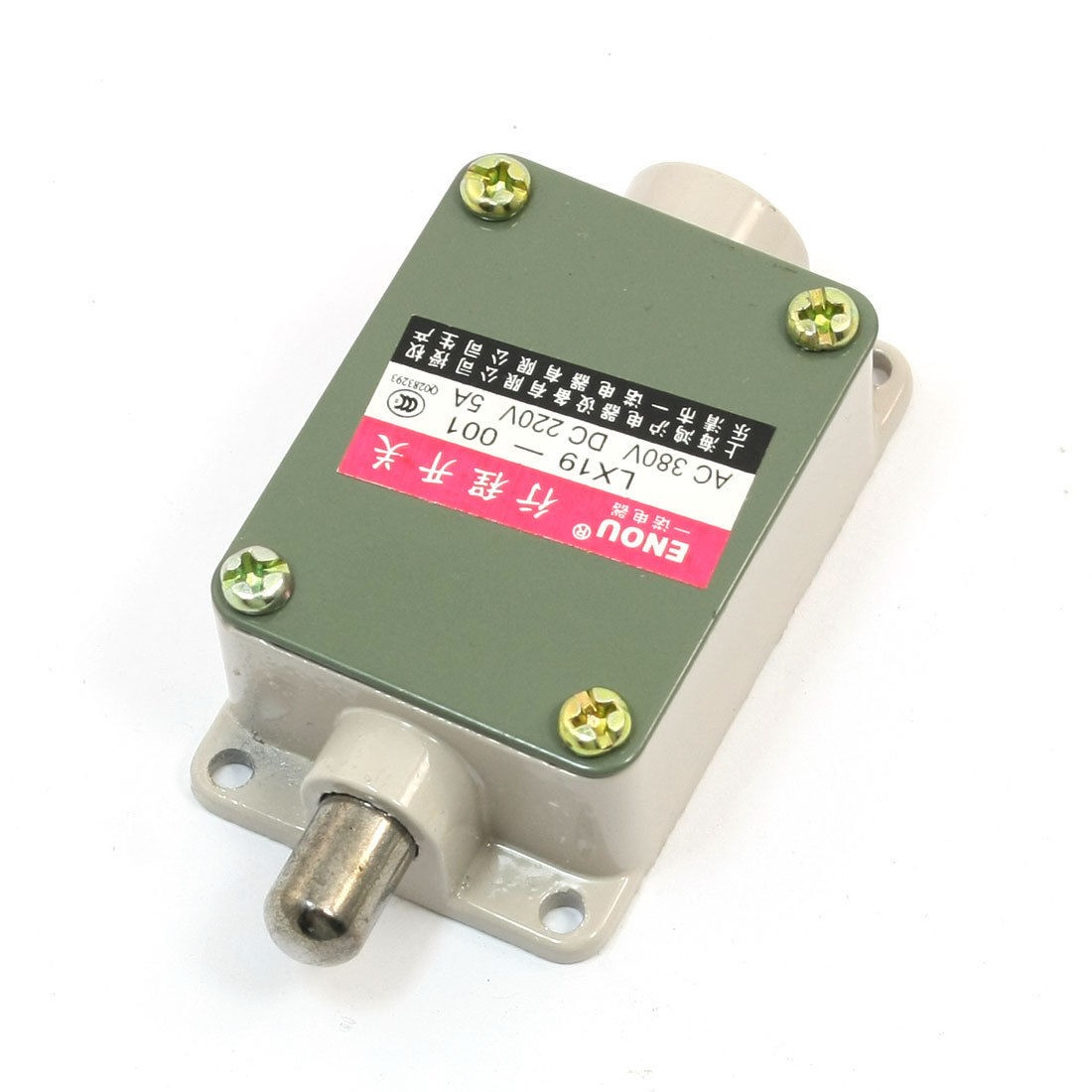 SPDT 1NO 1NC Momentary Push Plunger Enclosed Limit Switch LX19-001