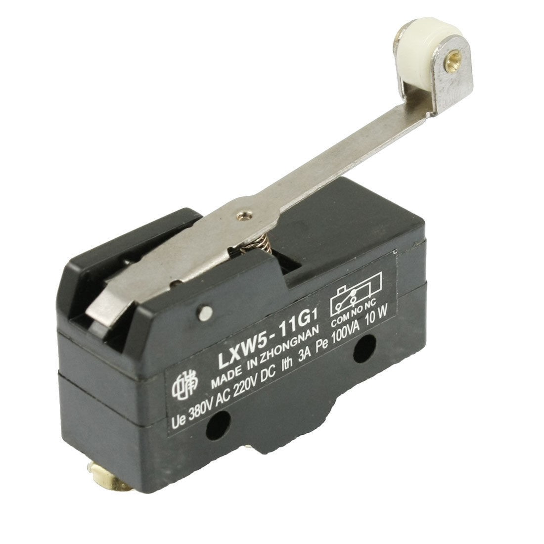 LXW5-11G1 3 Screw Terminal Long Hinge Roller Lever AC DC Limit Micro Switch