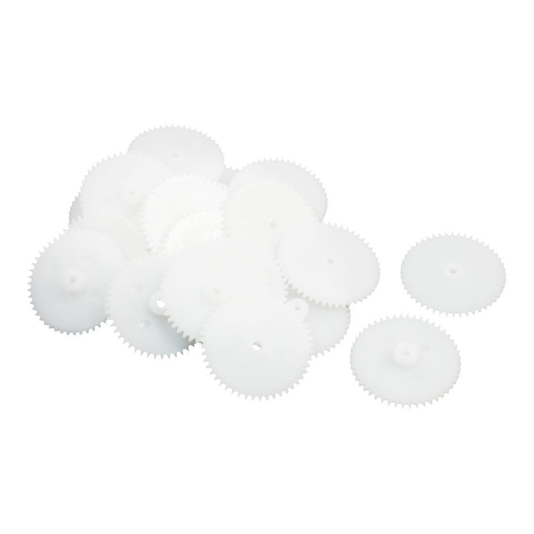 20Pcs 48 Teeth 0.5 Modulus Plastic Single Reduction Motor Gear for RC Airplane