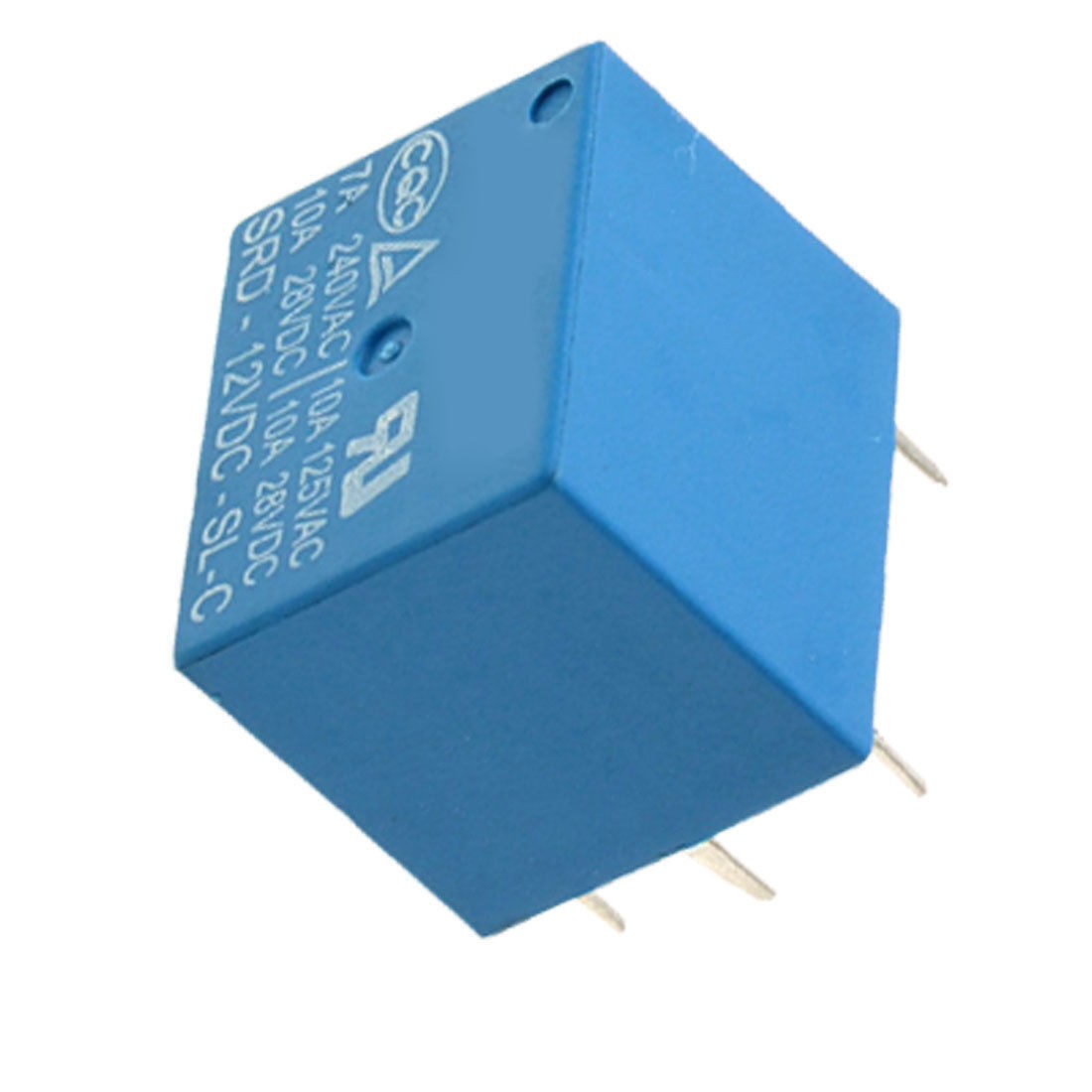 DC 12V SPDT 5 Pin Power Relay Blue SRD-12VDC-SL-C SONGLE