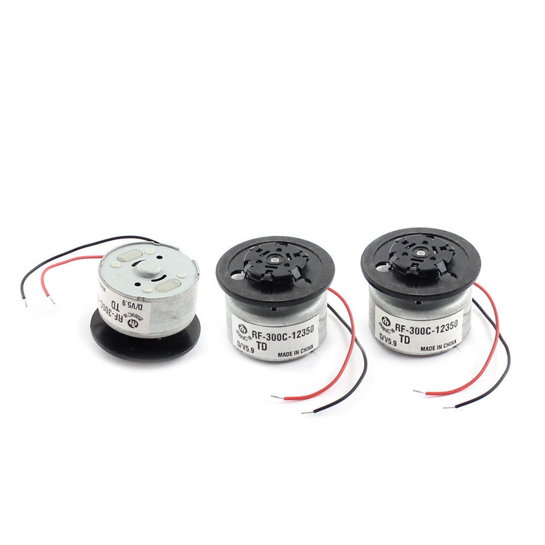 RC Helicopter Aircraft Metal Shell Micro Motor DC 5.9V 8000RPM 25mmx12mm 3 Pcs
