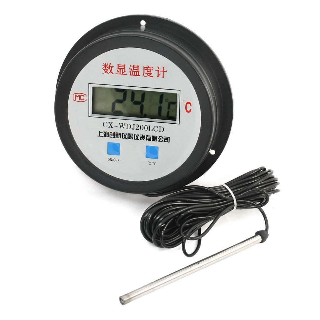 LCD Display -50-200C Temperature Measurement Probe Digital Thermometer