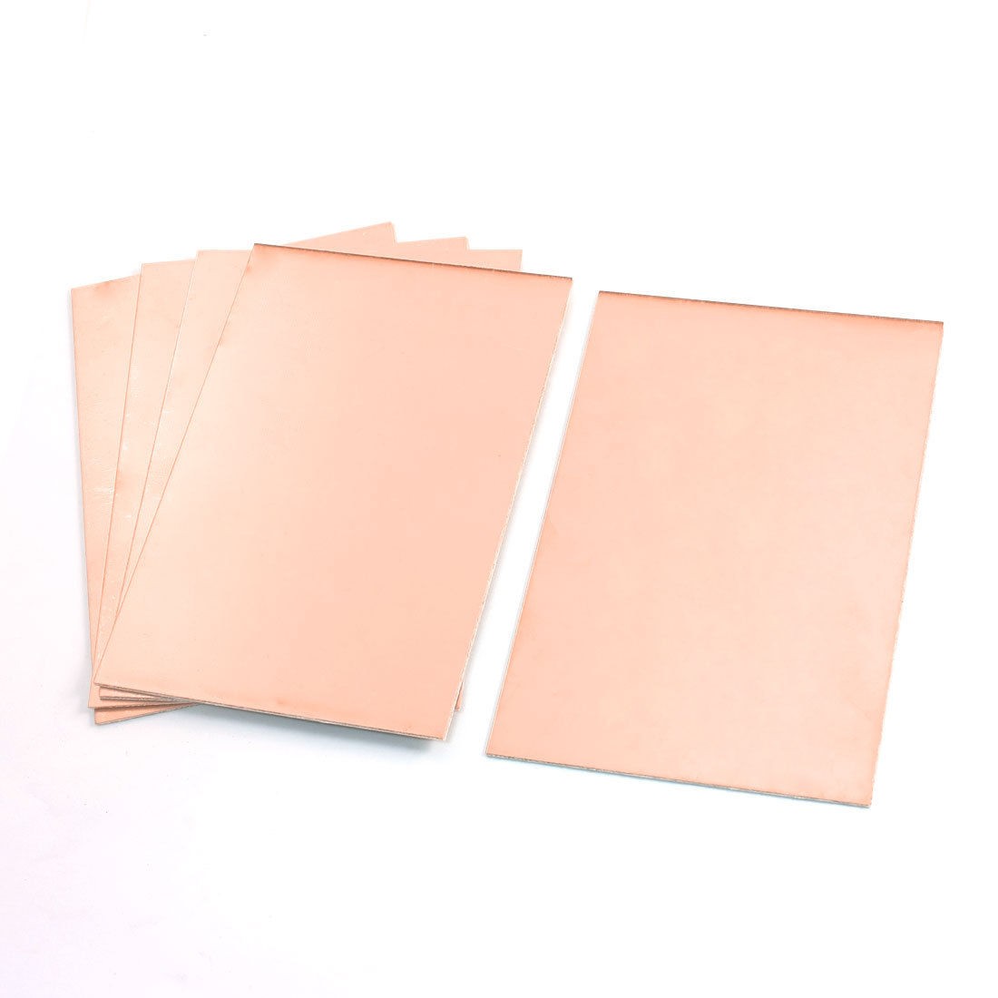 5Pcs 15x10cm FR4 Double Sided Copper Clad Laminate PCB Circuit Boards