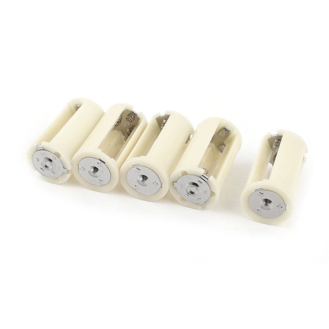 5 x Parallel Battery Adapter Holder 1.5V Case Box Converter 3 AA to 1 D Size