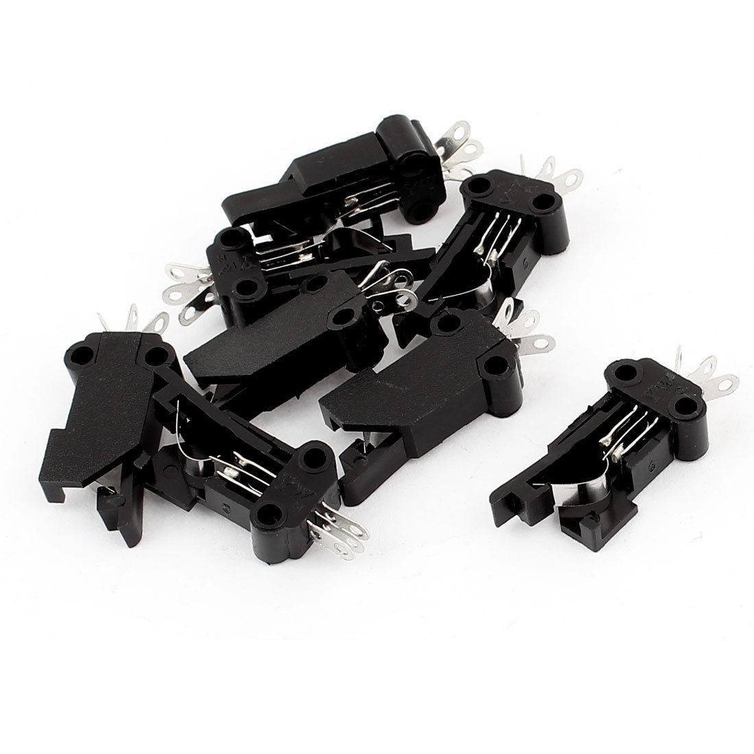 8 Pcs DC 12V 20mA 3 Pin 1NO 1NC SPDT Leaf Switch for Electric Toy