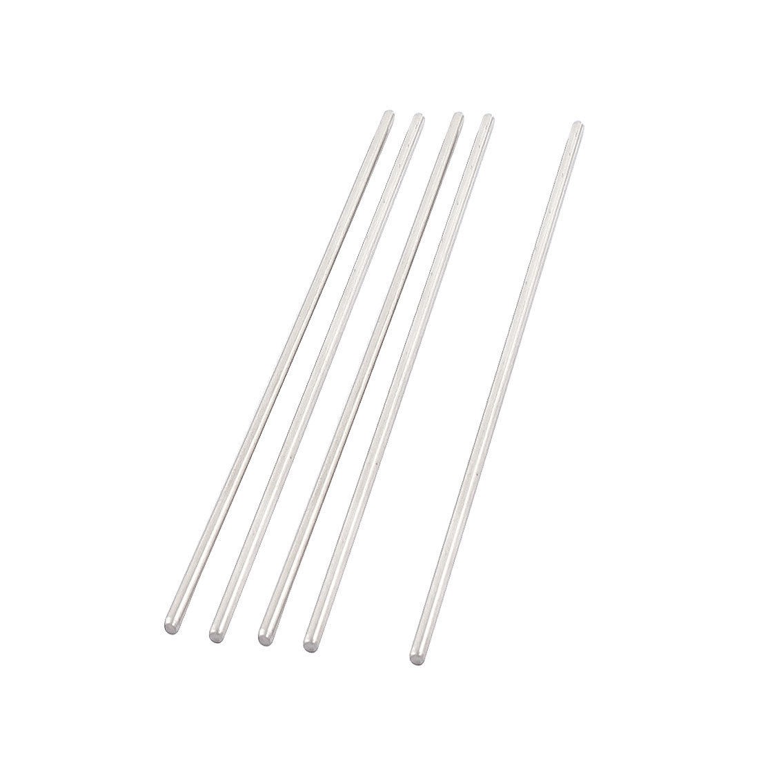5Pcs 300x2.5mm Stainless Steel Straight Axles Shaft Rod Bar for DIY Toy