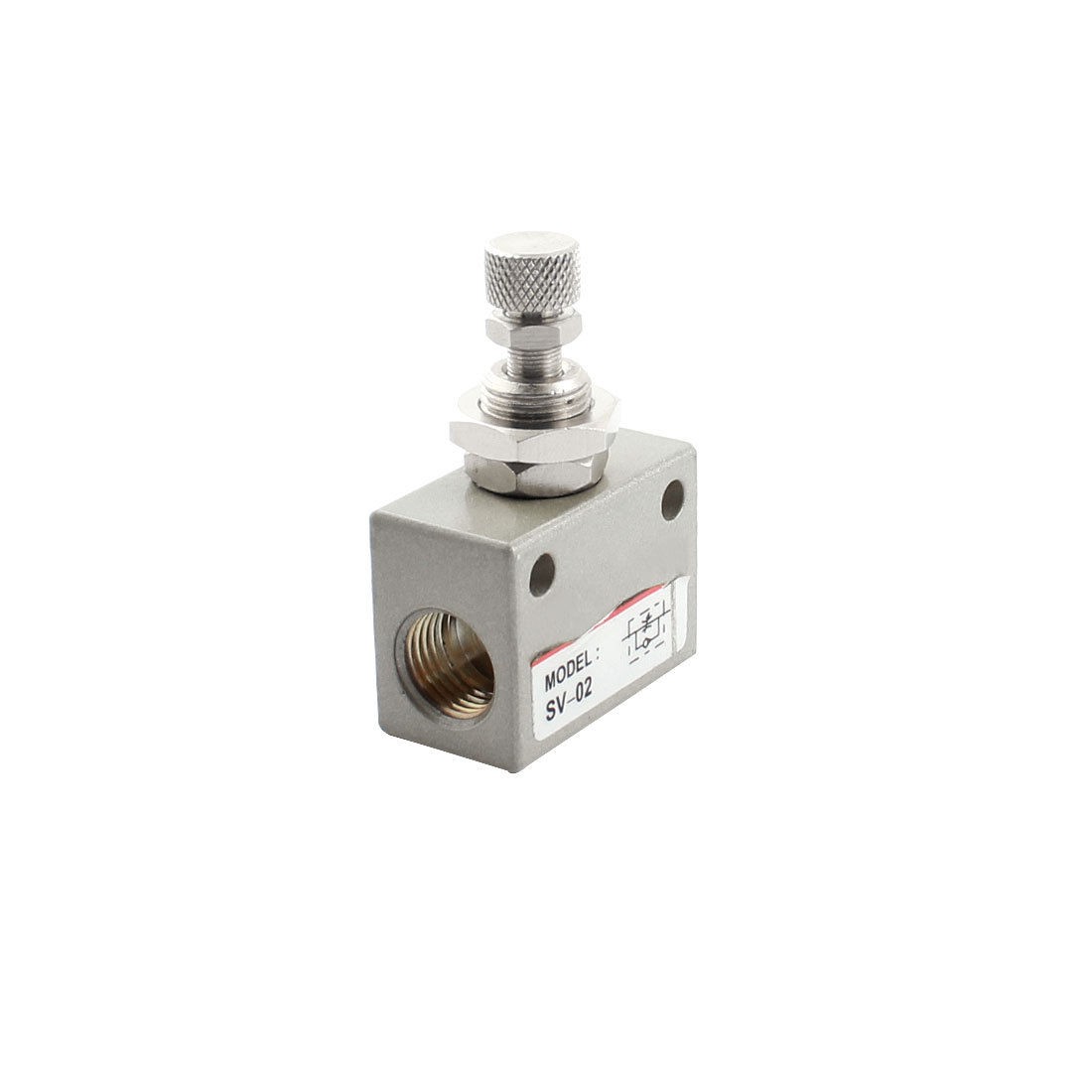 SV-02 Female 1/4 PT Pneumatic Speed Controller Flow Control Valve