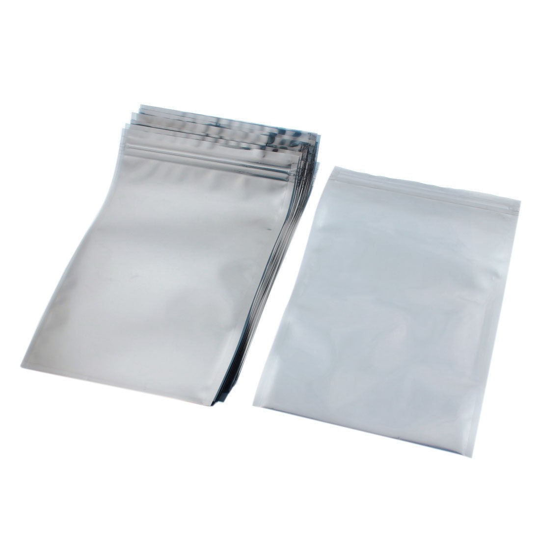 20pcs Reclosable Semitransparen<wbr/>t Anti-Static Ziplock Bags 13cmx19cm