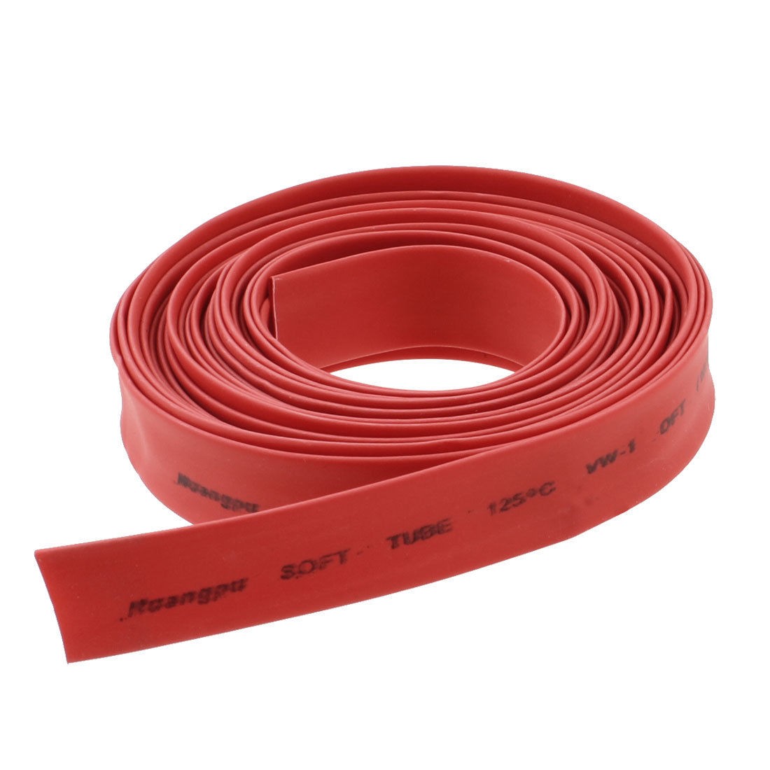 Red 10mm Diameter Polyolefin 2:1 Halogen-Free Heat Shrink Tubing Tube 5M 16.5Ft