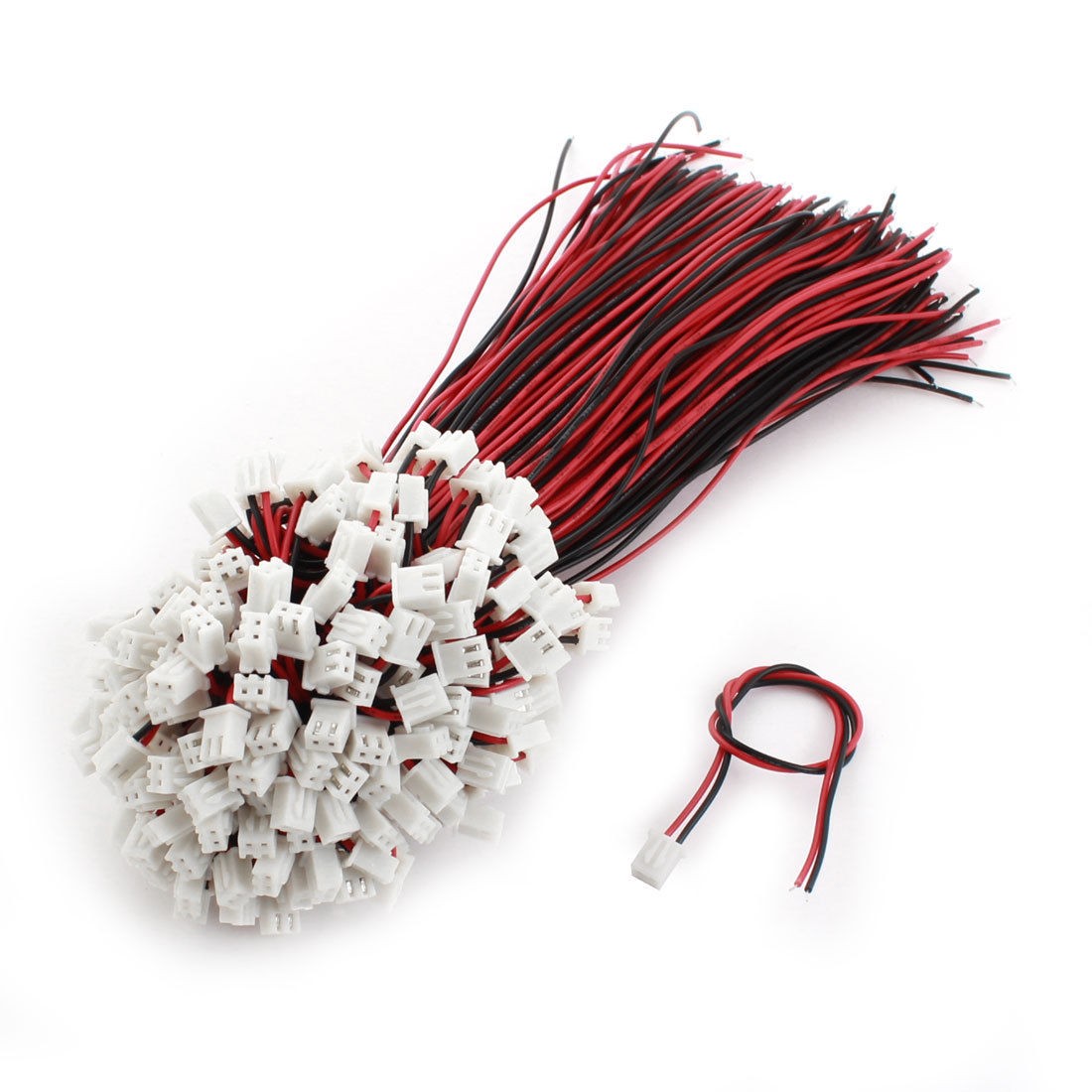 200 Pcs 8" 2-Pin JST-XH Balance Plug Extension Lead for RC 1S Li-po Battery