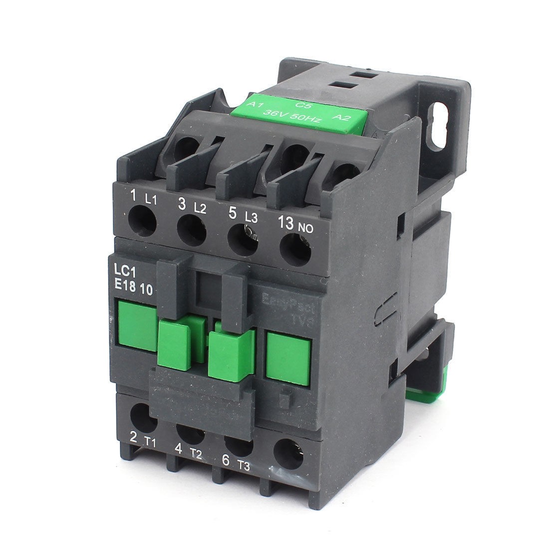 AC Contactor Motor Starter Relay 3-Phase Pole 1NO 36V Coil Voltage CJX2-1810