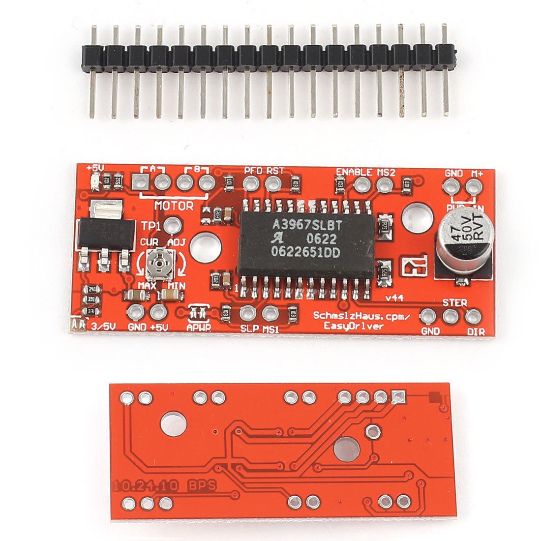 1pcs Easy Driver Shield Stepping Stepper Motor Driver V44 A3967 for Arduino