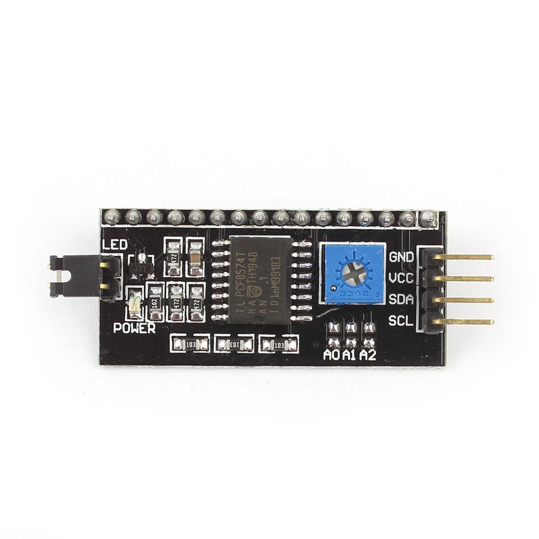 IIC I2C TWI SPI Serial Interface Board Module 2pcs for Arduino 1602LCD Display