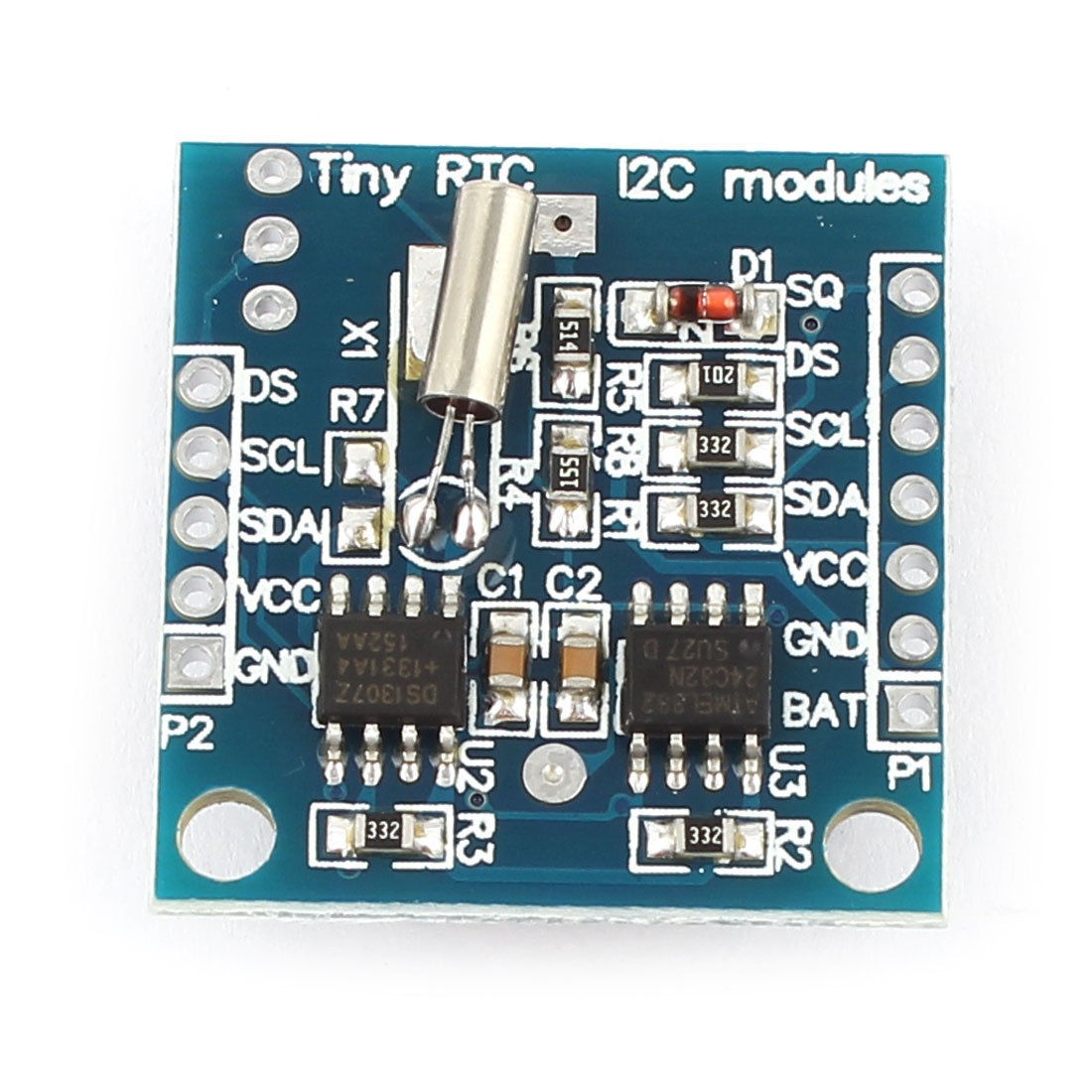 I2C RTC DS1307 AT24C32 Real Time Clock Module 2pcs for AVR Arm Pic Arduino