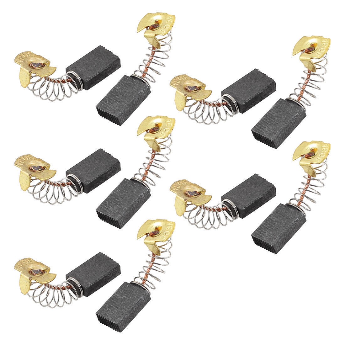 17 x 11 x 5mm Single Shunt Carbon Brushes Electric Tool 5Pairs