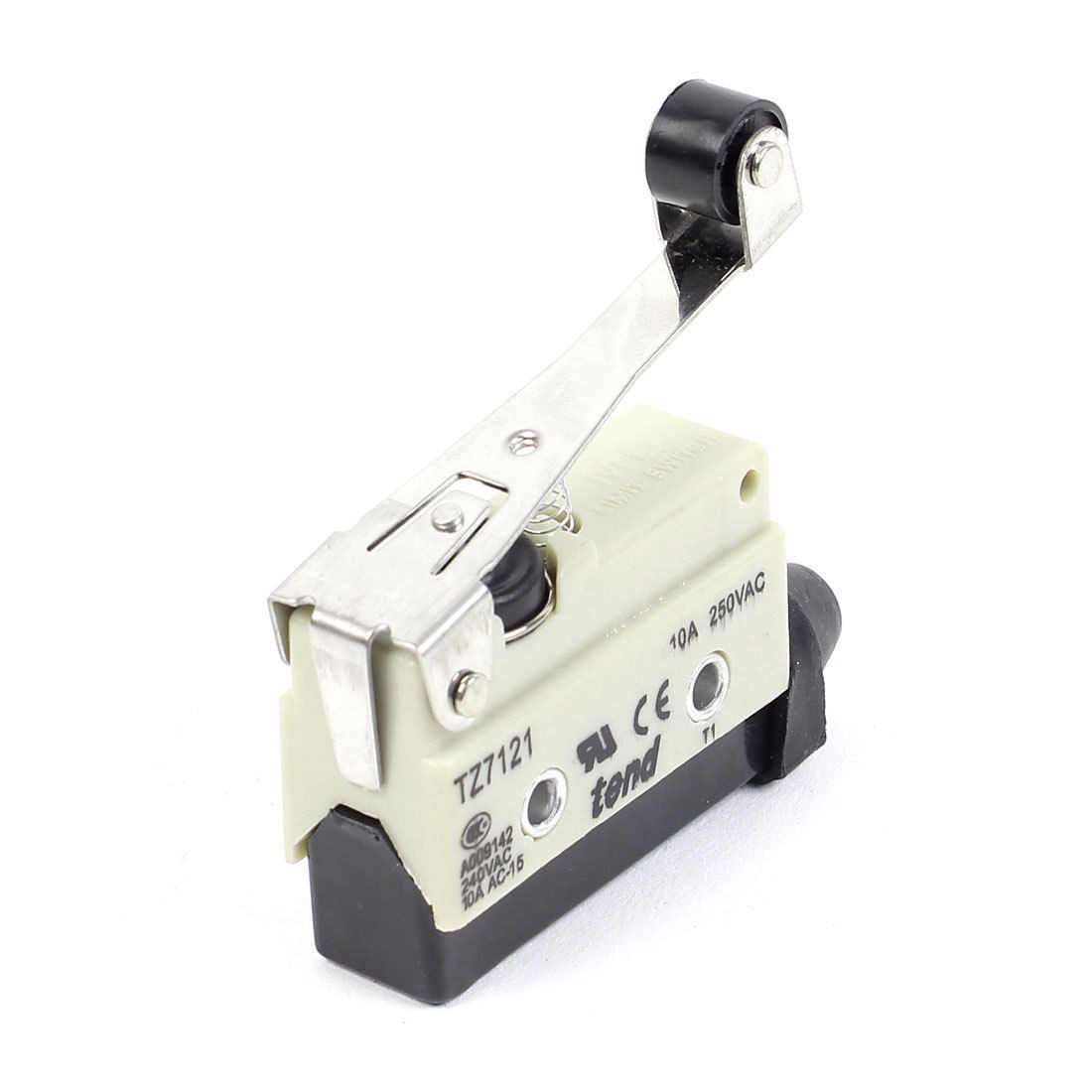 TZ7121 Roller Lever SPDT Momentary Micro Limit Switch AC 250V 10A