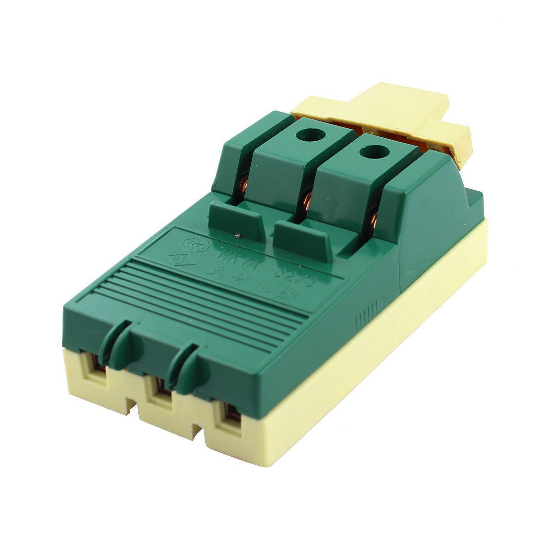 AC 380V 32A 3 Pole One Throw Circuit Control Knife Disconnect Switch Green