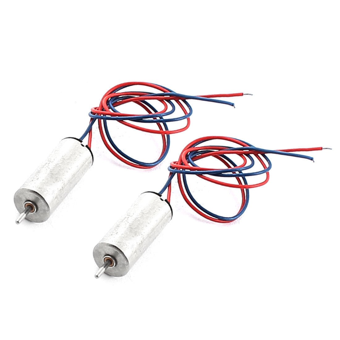 2 x Coreless Motor DC 3V 50000rpm 6x14mm for RC Models Helicopter Toy