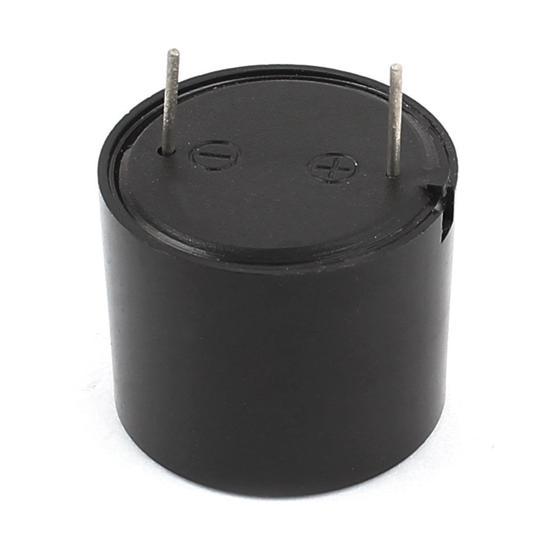 DC 3 24V 2 Pins Cylinder Electronic Continuous Sound Buzzer 23mmx20mm