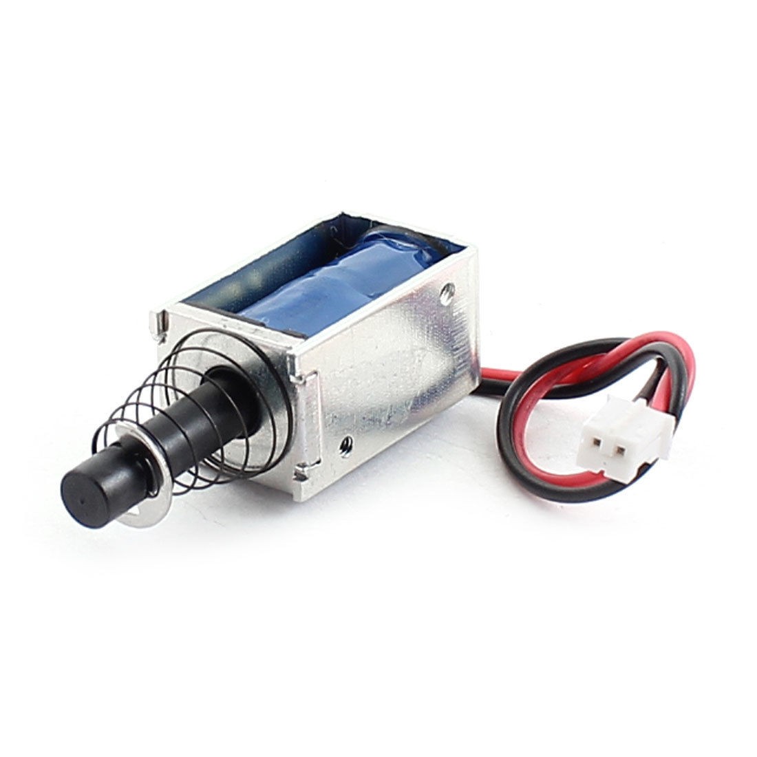 DC 3V 3mm 50g Pull Type Spring Plunger Linear Motion Solenoid Electromagnet