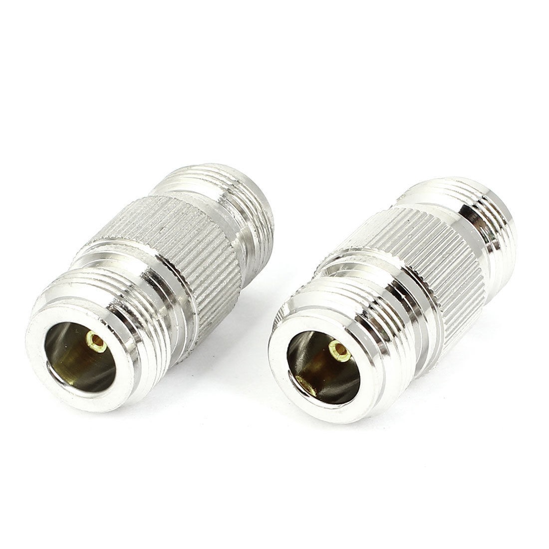 2pcs 3 8BSP Type N Female to Female RF Coaxial Connector Coupler Adapter