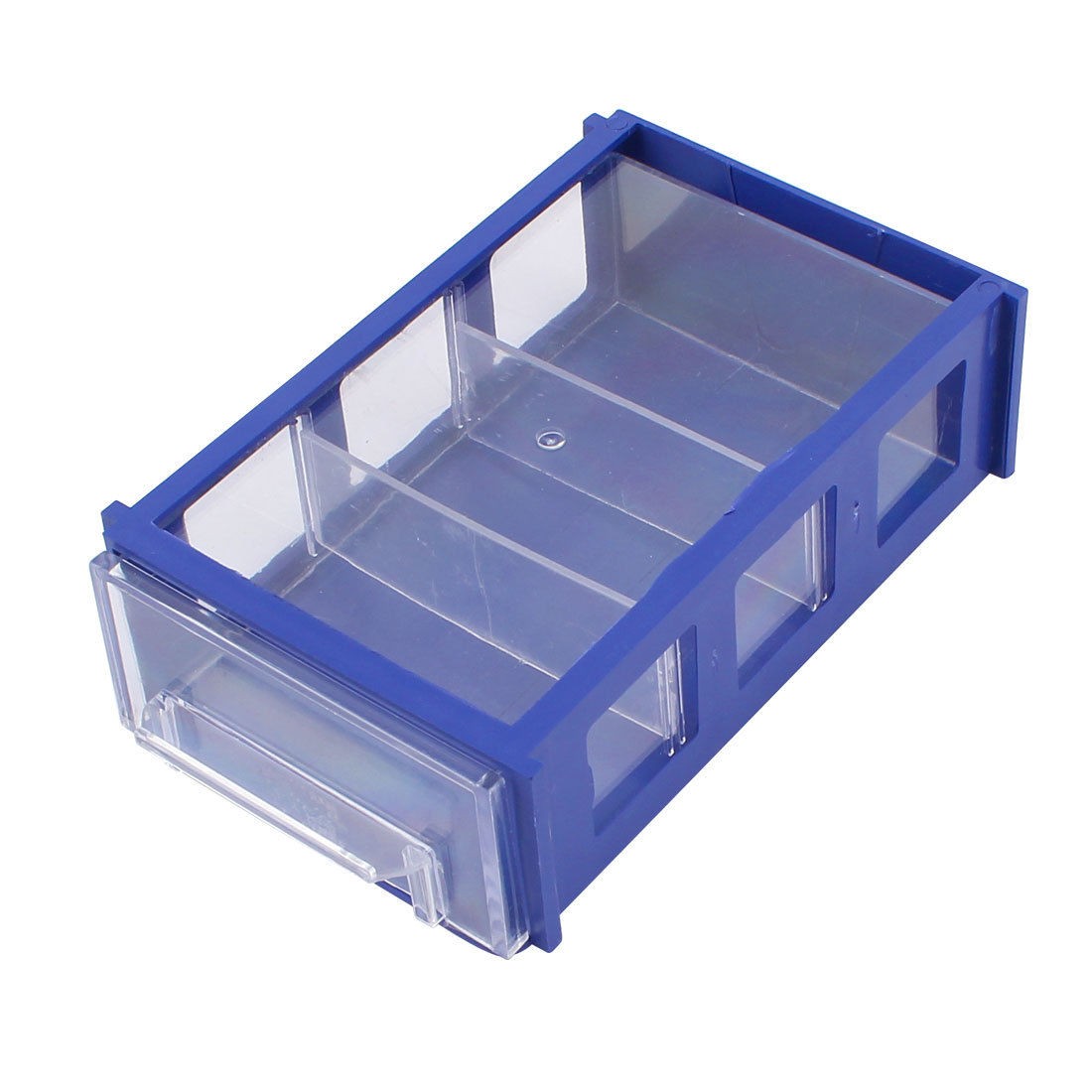 Blue Clear Drawer Design Storage Box 150mmx91mmx44m<wbr/>m for Components