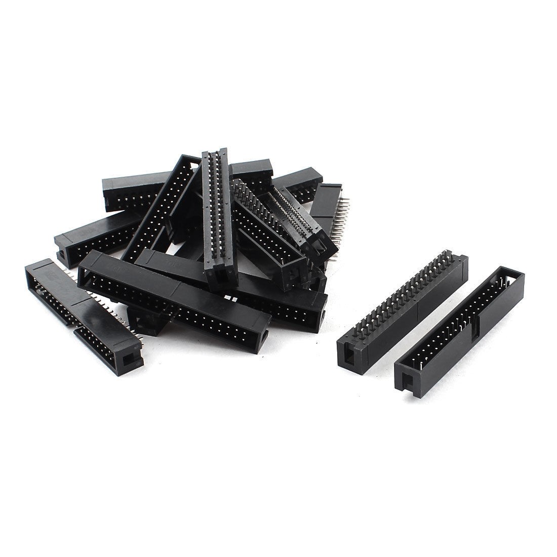 14 x 2 54mm 40pin Male Straight JTAG Header Connector for Flat Ribbon Cable