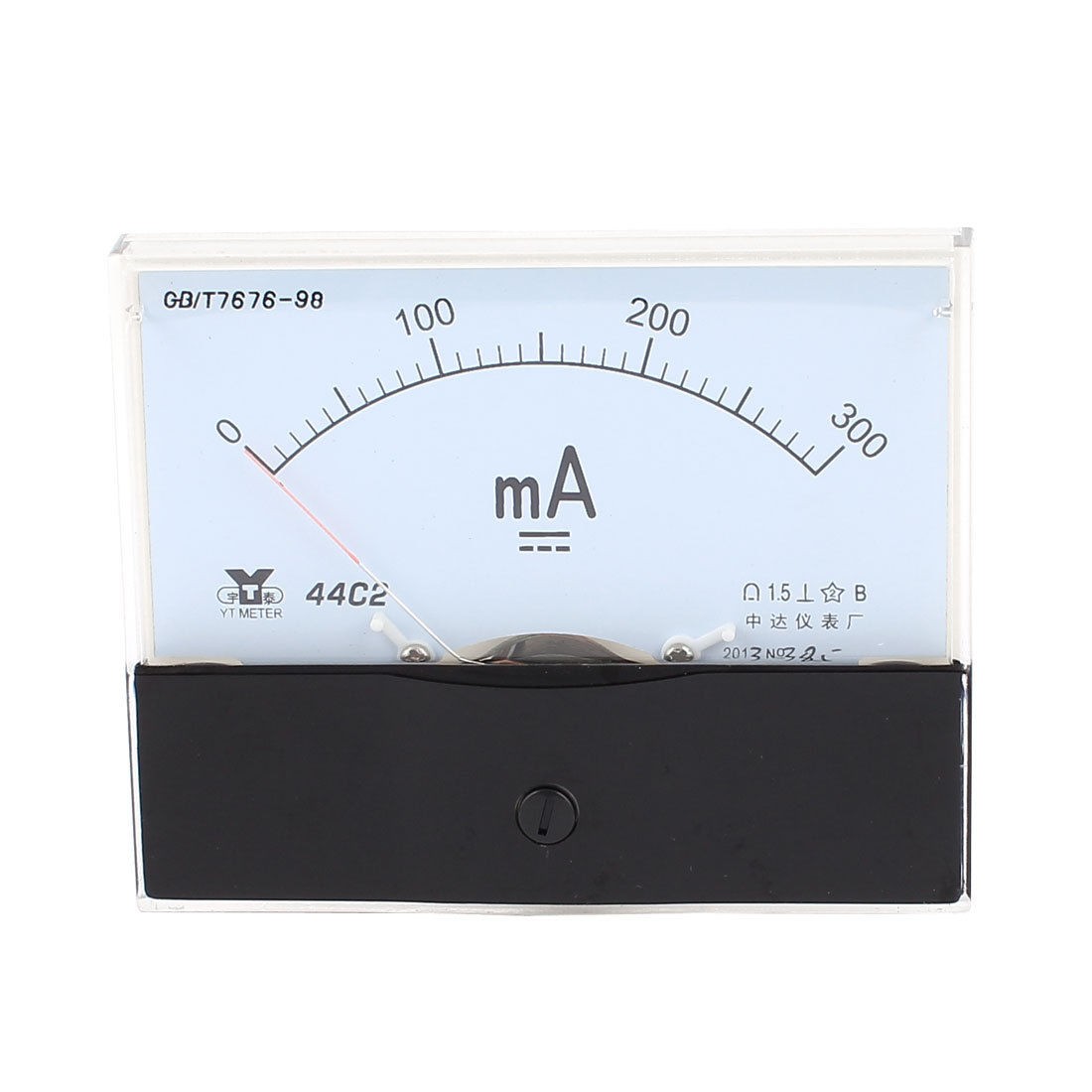 DC 0 300mA Class 1 5 Accuracy Current Measurement Panel Ammeter Gauge Amp