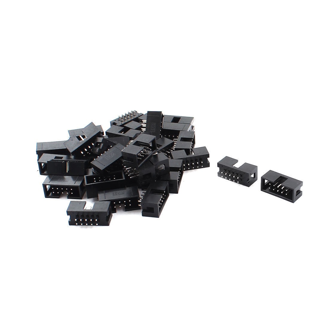 34 x 2 54mm 10pin Male Straight JTAG Header Connector for Flat Ribbon Cable