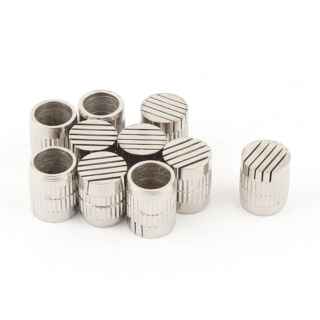 10pcs Stainless Steel Parallel Slotted Core Box Air Release Vents 6mmx10mm