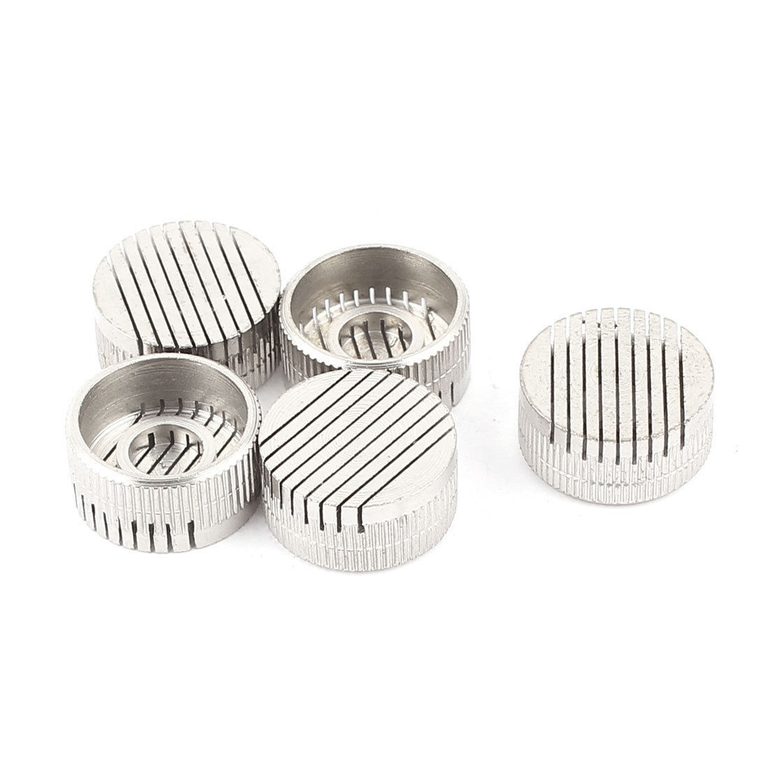 5pcs Stainless Steel Parallel Slotted Core Box Air Release Vents 16mmx8mm