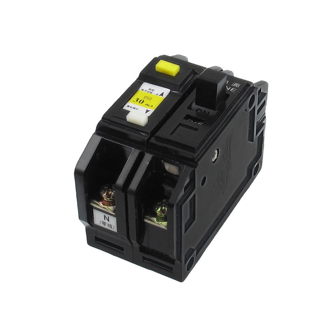 DZ12LE AC 220V 380V 16A 1P N ELCB Earth Leakage Circuit Breaker
