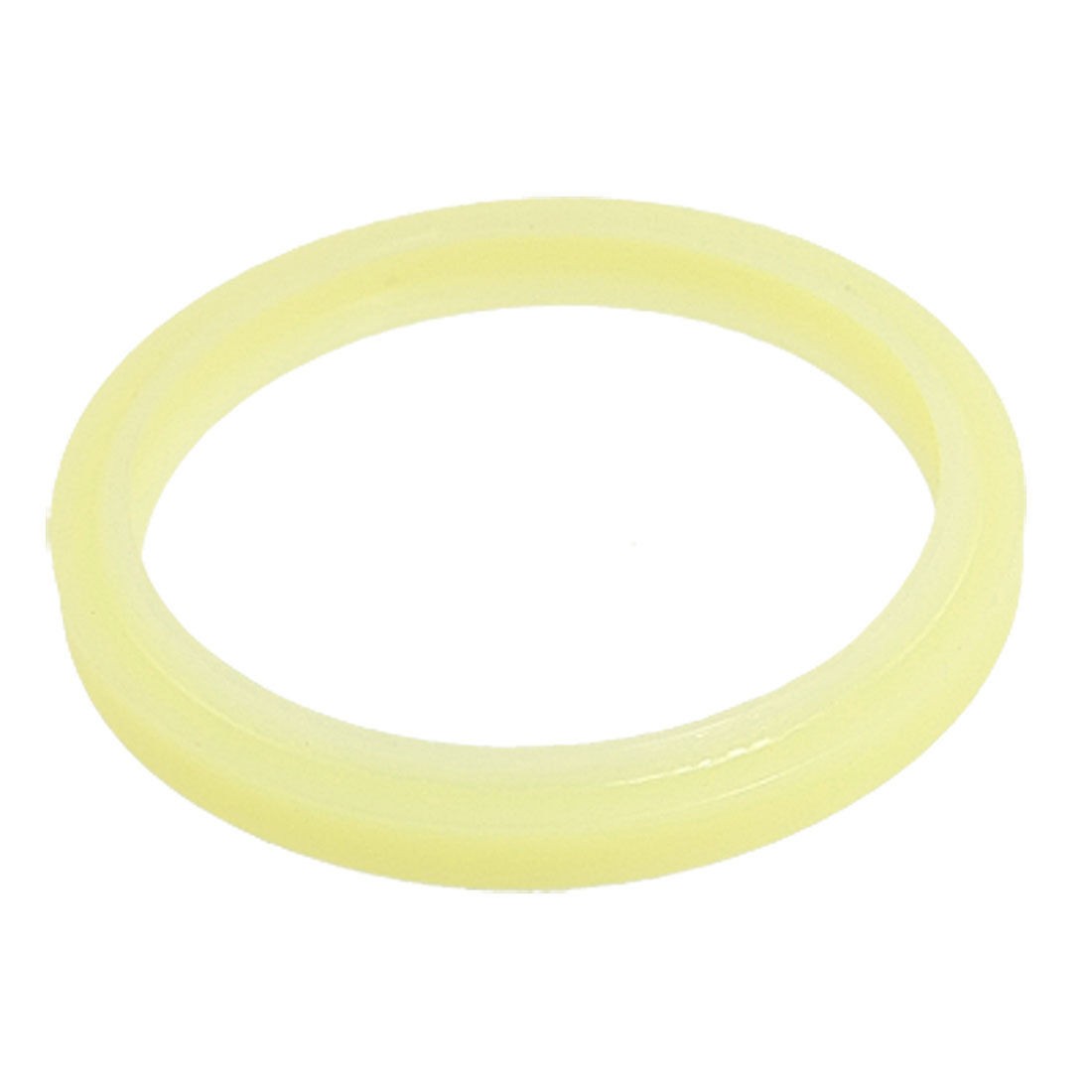 45mm x 53mm x 6.5mm PU Dust Seal Ring Wiper Gasket Beige