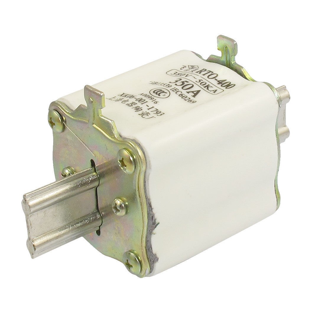 350A 380V 50KA Short Circuit Protection Ceramic Fuse Link RTO-400 Cotnp