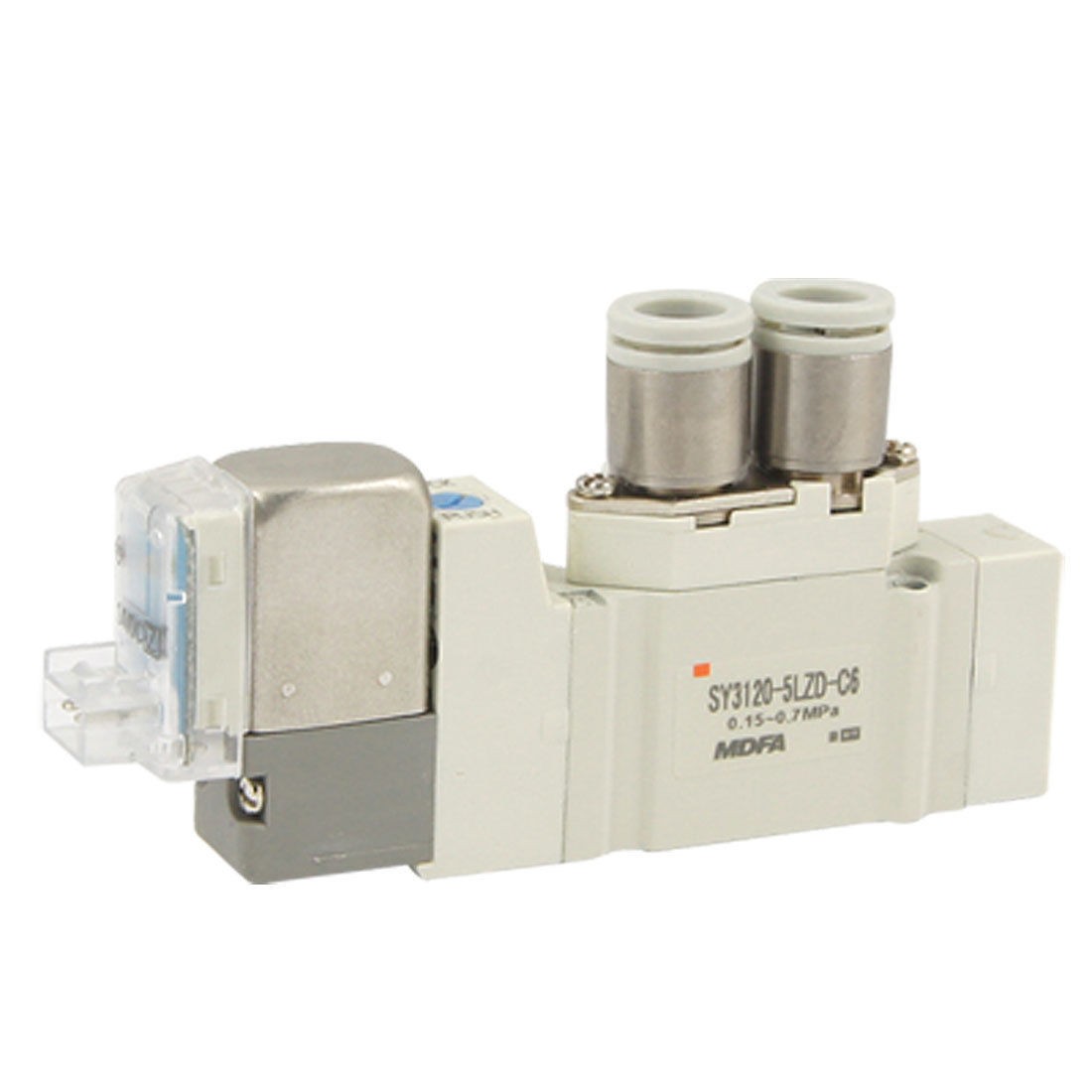 SY3000 DC 24V Push Turn Locking Lever Solenoid Valve