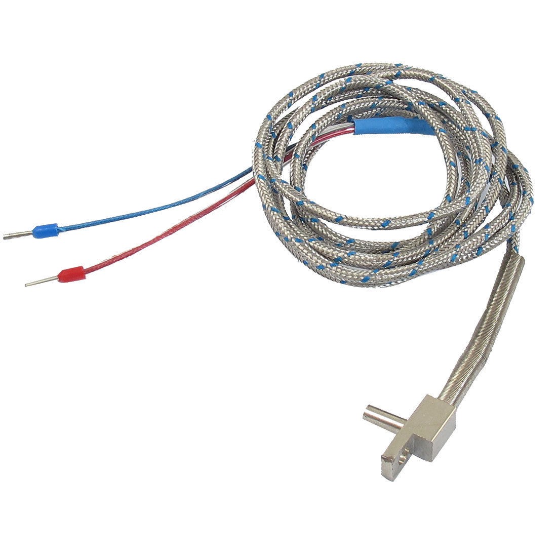 J Type 11.5mm x 4mm Temperature Controller Earth Thermocouple Probe 1.5M