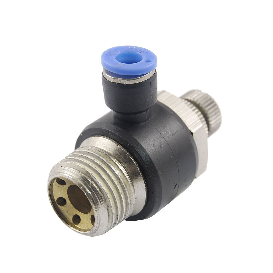 Pneumatic Piping Speed Controller Quick Connector for 6mm Diameter Tube