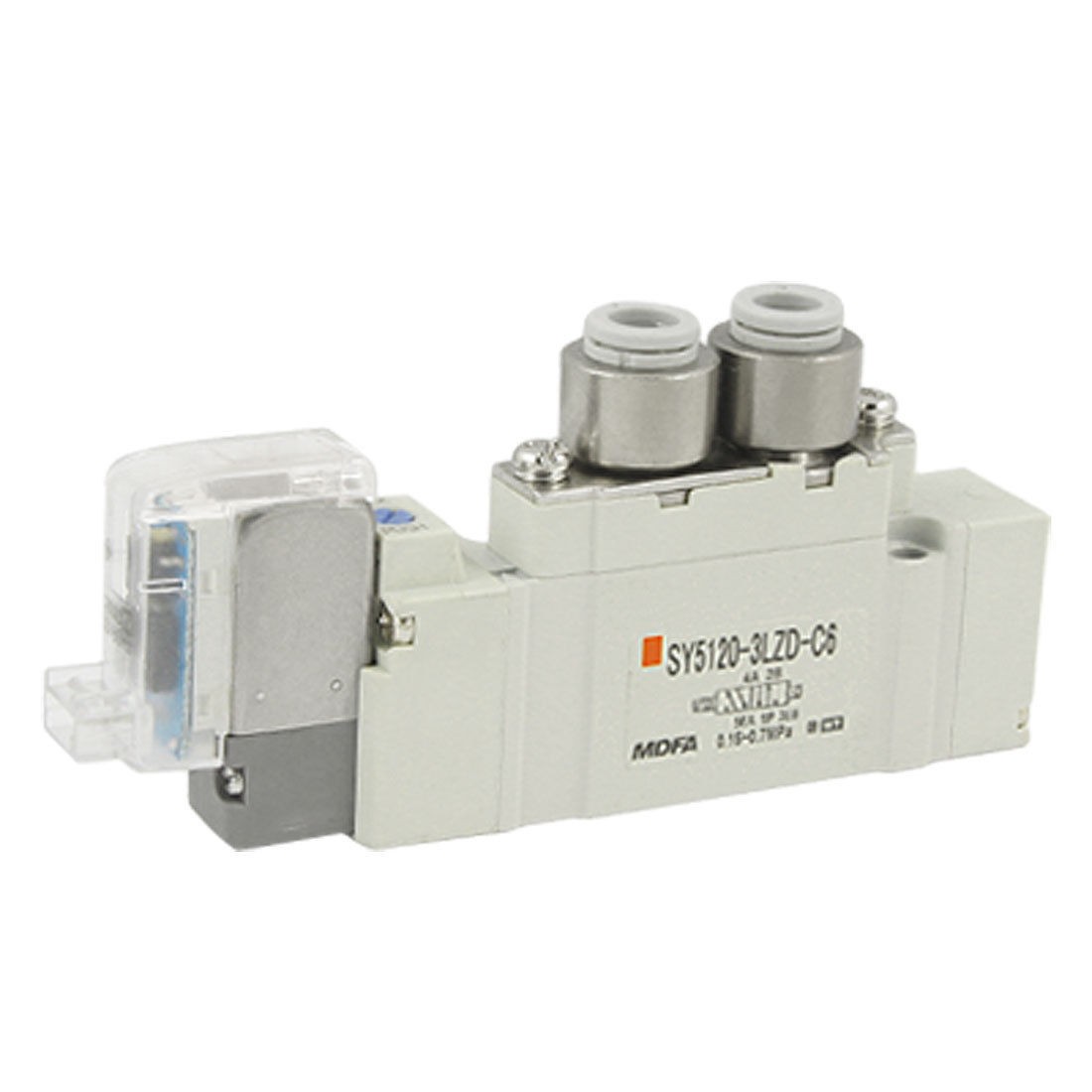 SY5000 2 Position Single Actuation 5 Way Solenoid Valve
